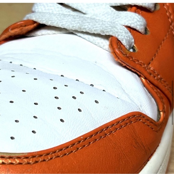 Jordan 1 Mid SE Electro Orange White Shoes Sneakers DM3531-800 Men Size main image 4